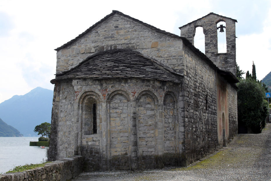 La chiesa romanica dei Santi Giacomo e Filippo in località Ossuccio