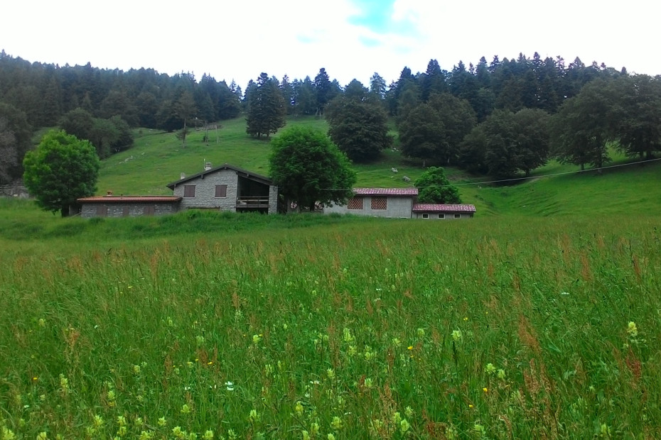 Borgo rurale contadino in alpeggio