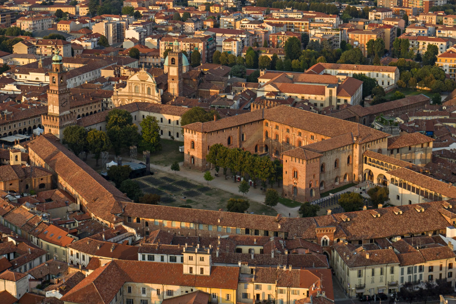 Il complesso del Castello Visconteo Sforzesco