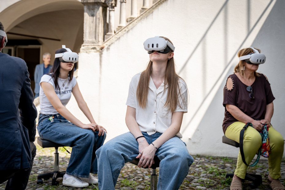 L'esperienza di in realtà virtuale immersiva