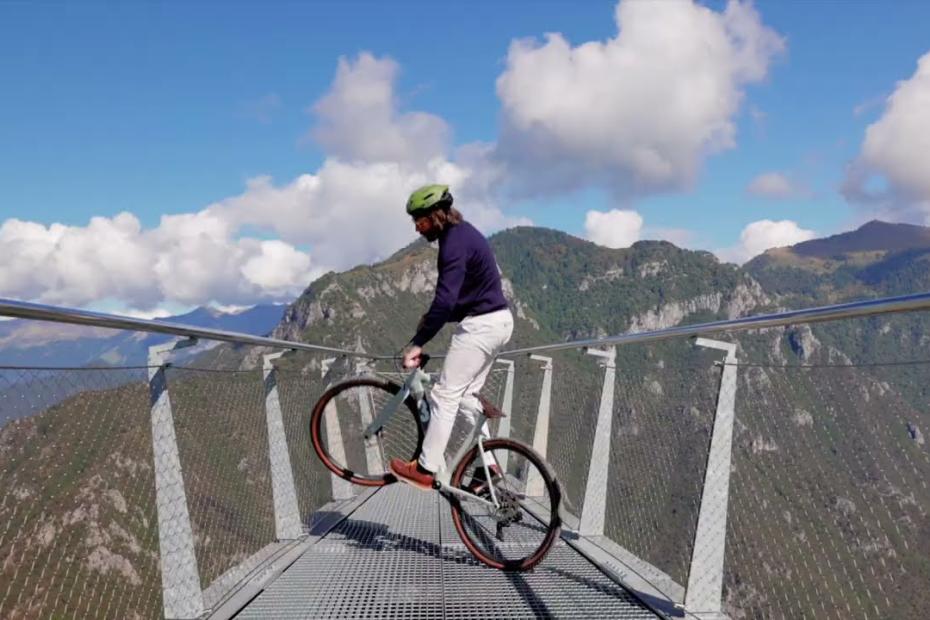 Vittorio Brumotti per Lombardia Style: Bergamo e Lago d'Iseo