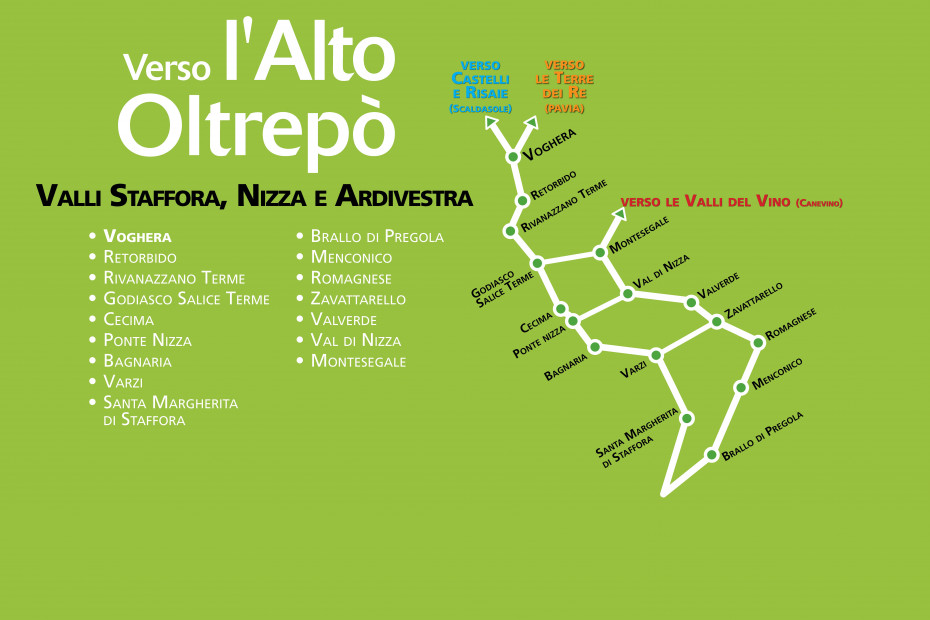 Itinerario Verso l'Alto Oltrepò