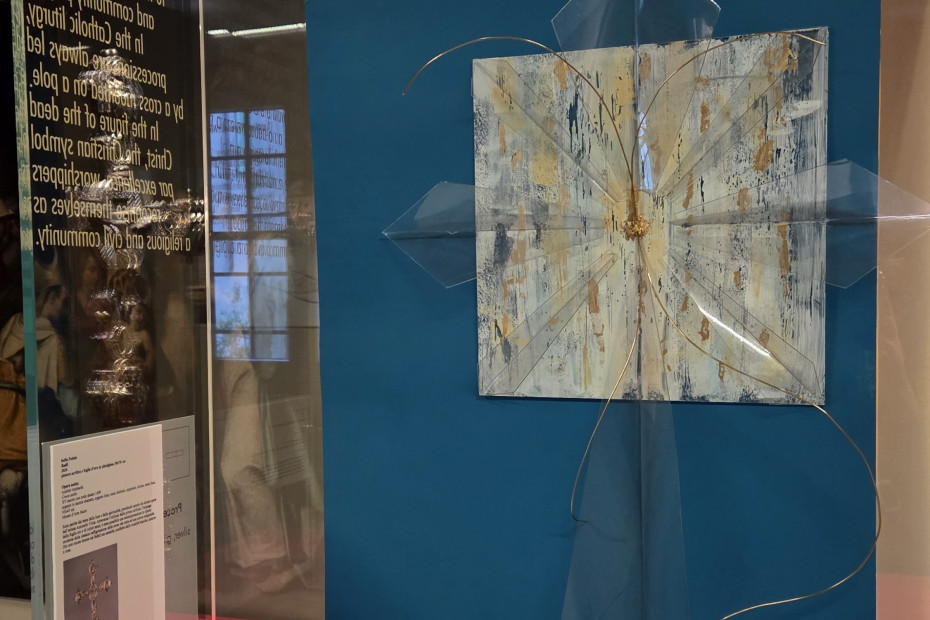 dettaglio opera in mostra