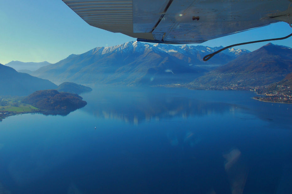 Como, decollo verso il cielo