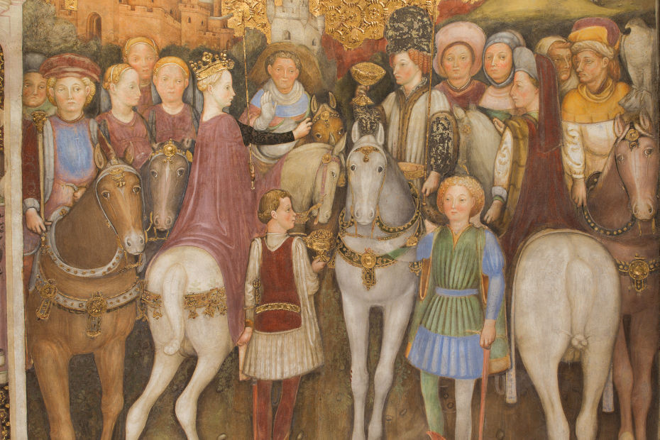 Bottega degli Zavattari, Storie di Teodolinda, scena 26