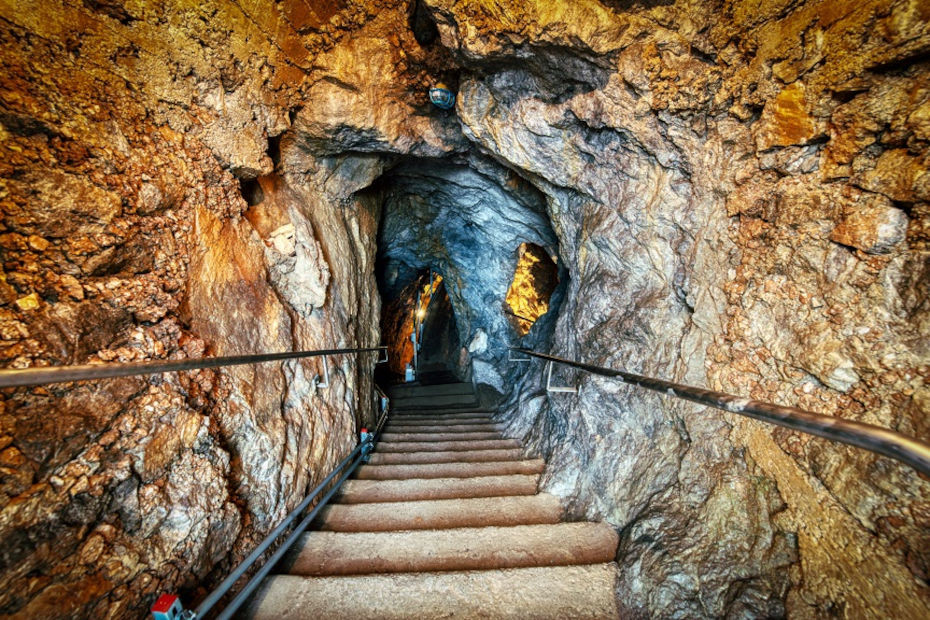 San Pellegrino Terme(BG): al fresco en las cuevas 