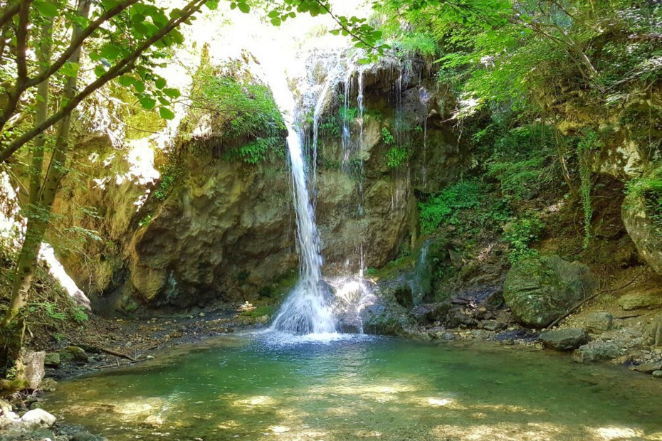 Le Buche di Nese, dans le nord de la région de Bergame (BG)