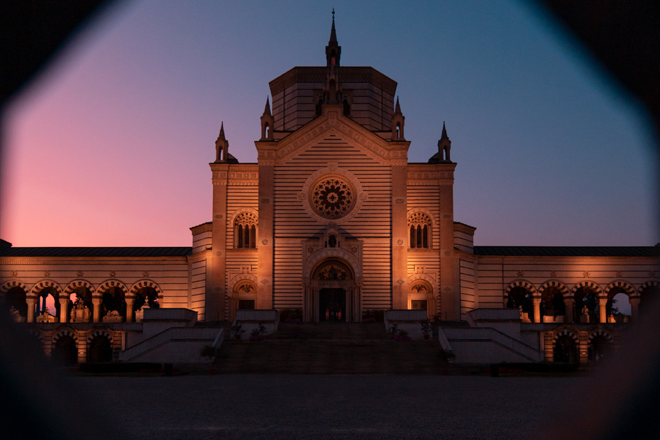 The beauty and silence of the Monumental Cemetery 