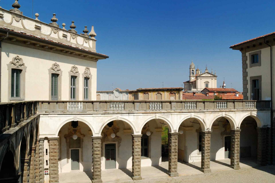 Bérgamo – Palazzo Visconti en Brignano Gera d’Adda 