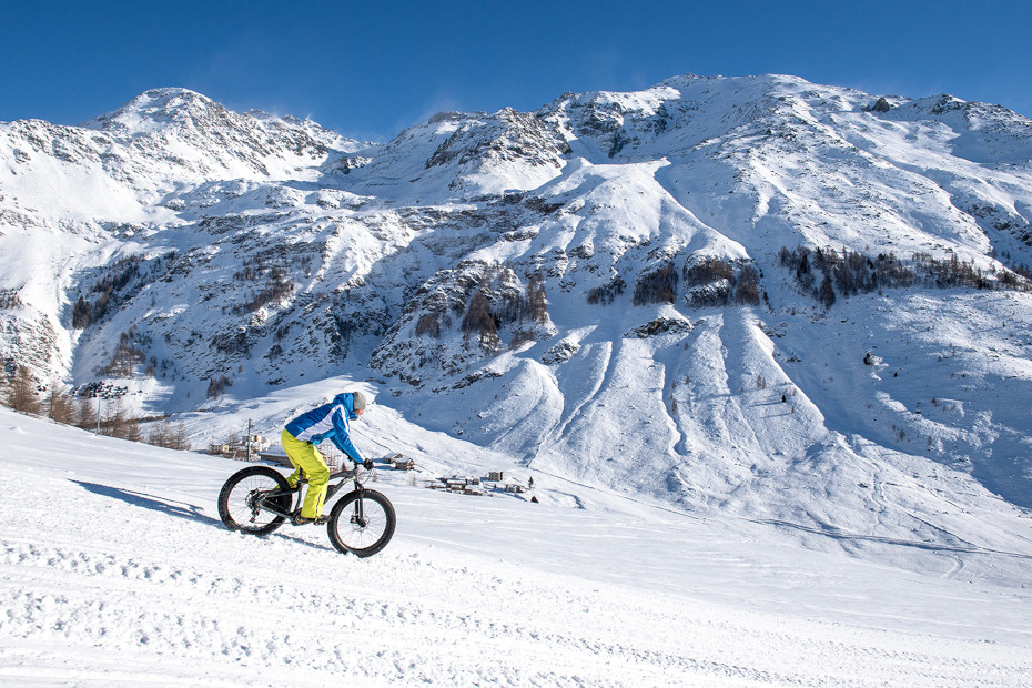 Fat bike in Val Viola 