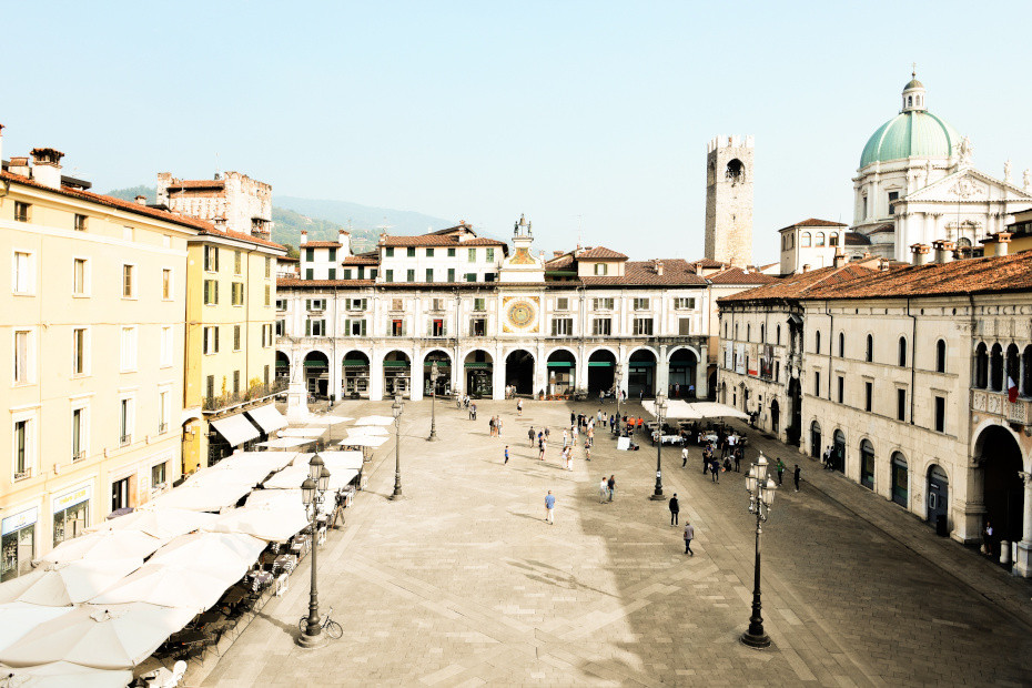 Torre dell’orologio a Brescia 