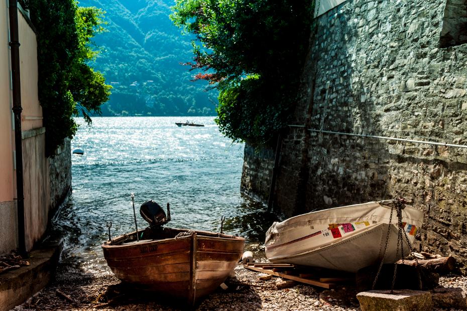 7. En barco por el lago