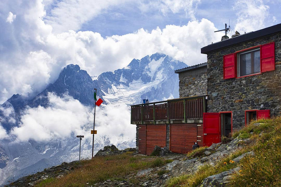 Glacier du Monte Disgrazia