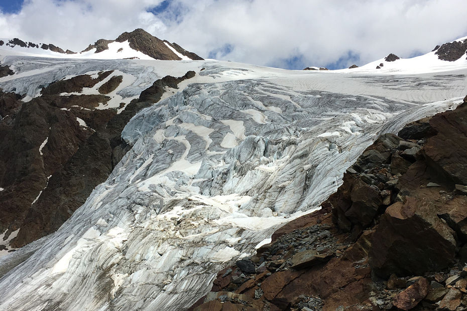 Die Gletscher des Passo Gavia 