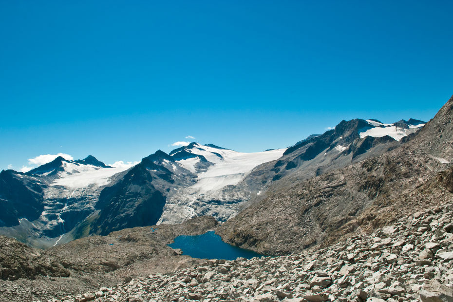 Glaciar de Adamello y Pian di Neve