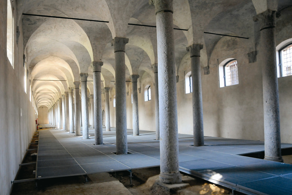  Le scuderie ducali del castello di Vigevano