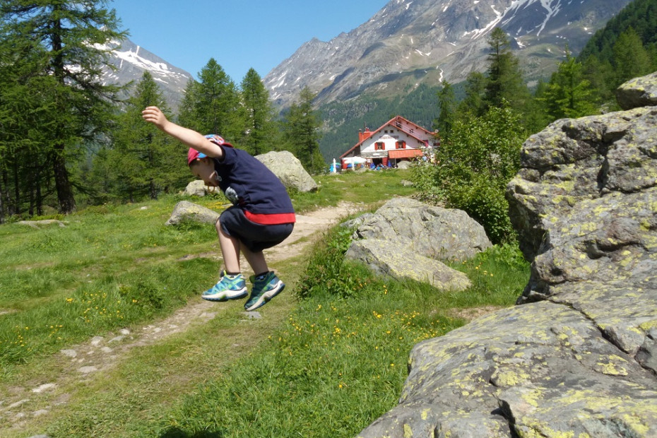 Da Chiareggio (il paese delle marmotte) all'Alpe Ventina. Sentiero glaciologico. 