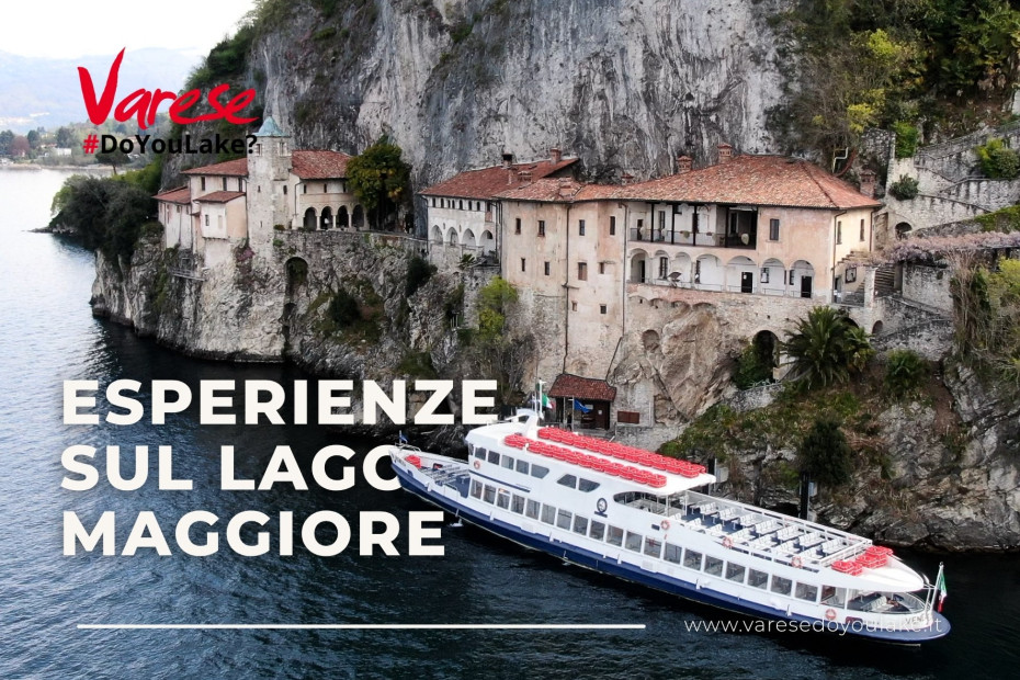 Lascia l’auto in città e raggiungi in treno e battello l’Eremo di Santa Caterina del Sasso, uno dei luoghi più affascinanti del Lago Maggiore