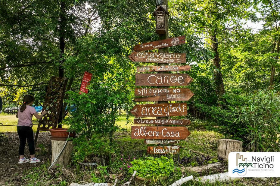Nel verde del Parco del Ticino