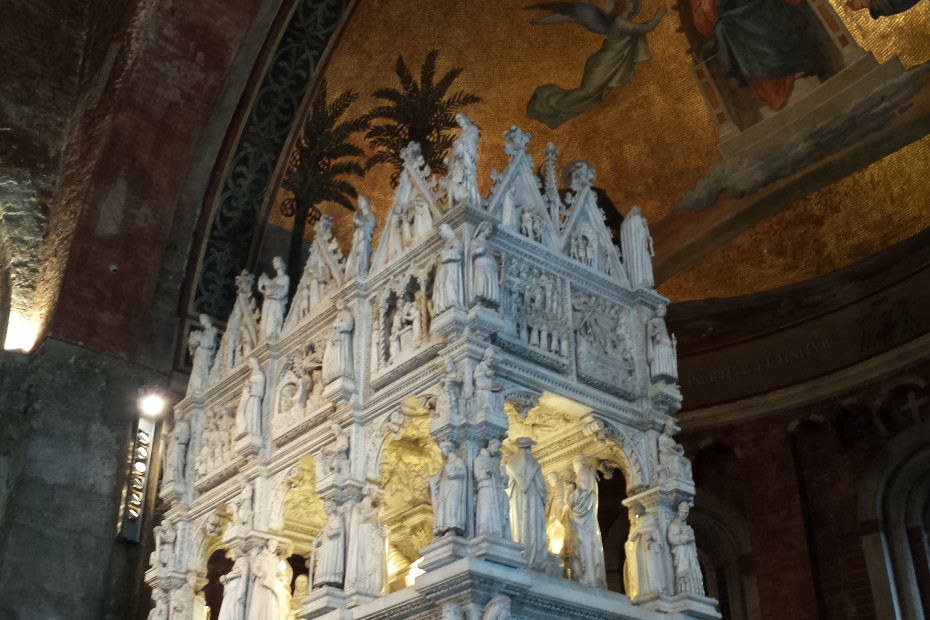 Fifth Stop: Basilica of San Pietro in Ciel d’Oro