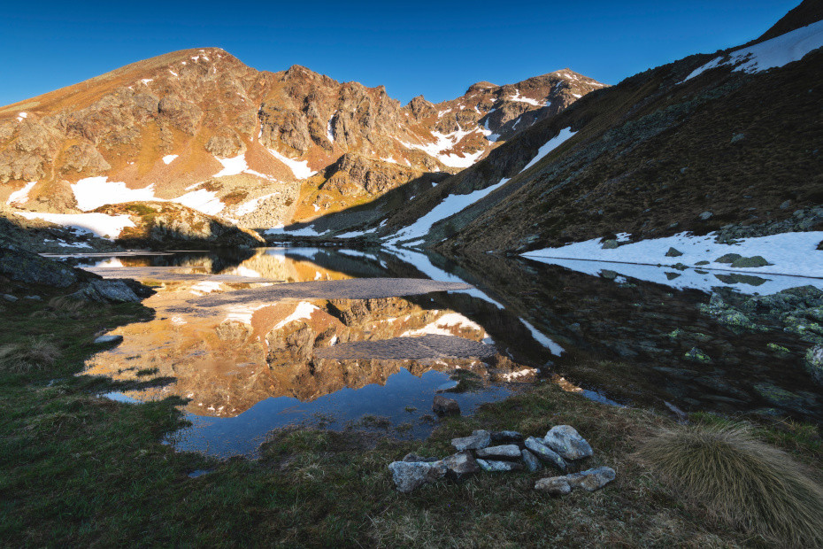 Sentieri camuni ai Laghi di Grom (Incudine, BS)