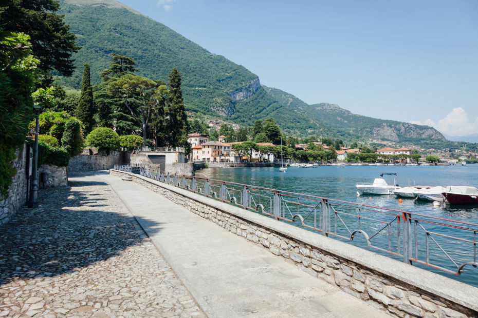 Lungolago in località Lenno