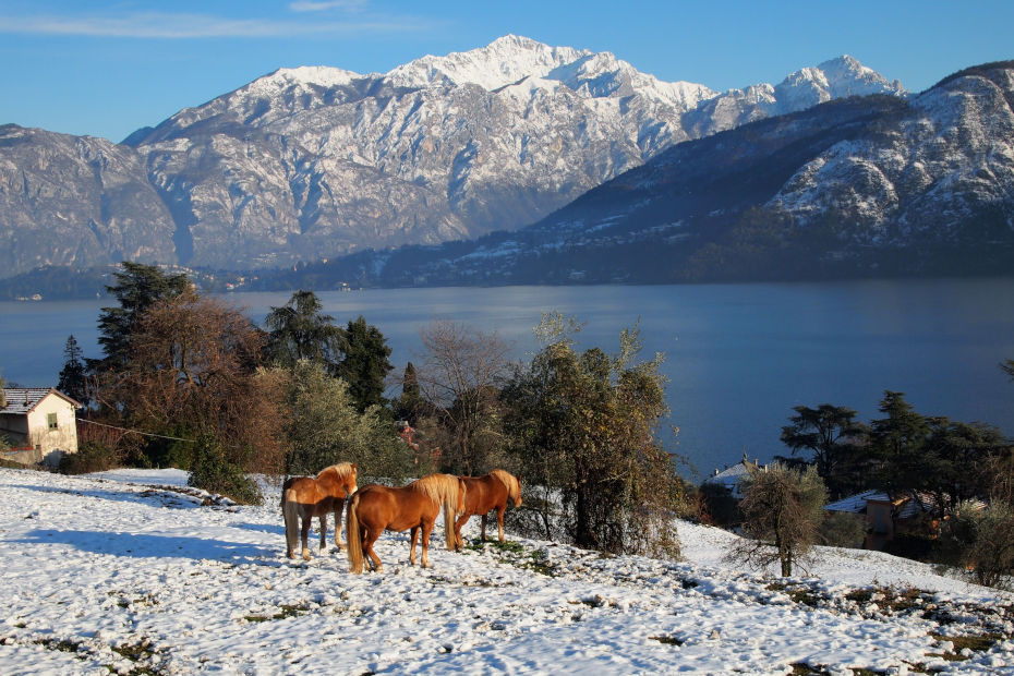 Veduta dalla località di Mezzegra