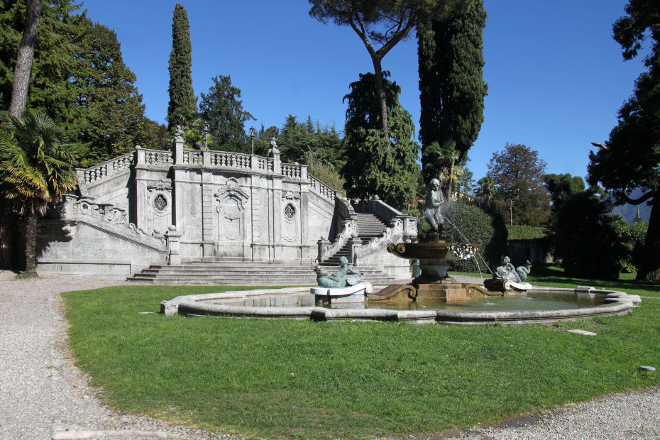 La fontana del Parco Comunale “Teresio Olivelli”