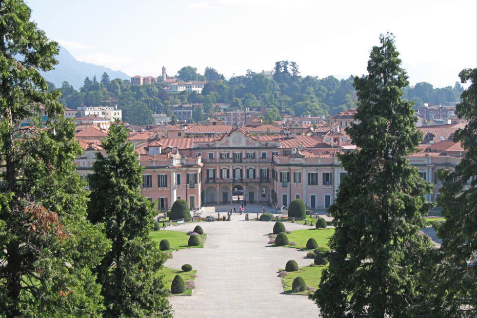Palazzo Estense visto dall'alto