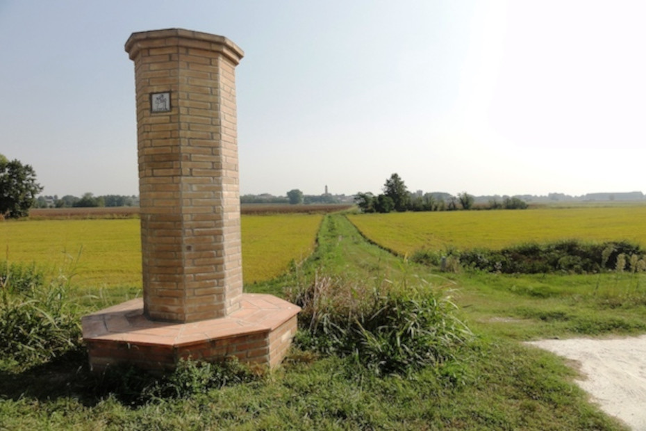 Per un tratto sulla Via Francigena