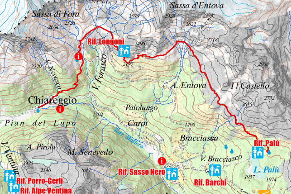 4. Chiareggio - Alpe Lago Palù