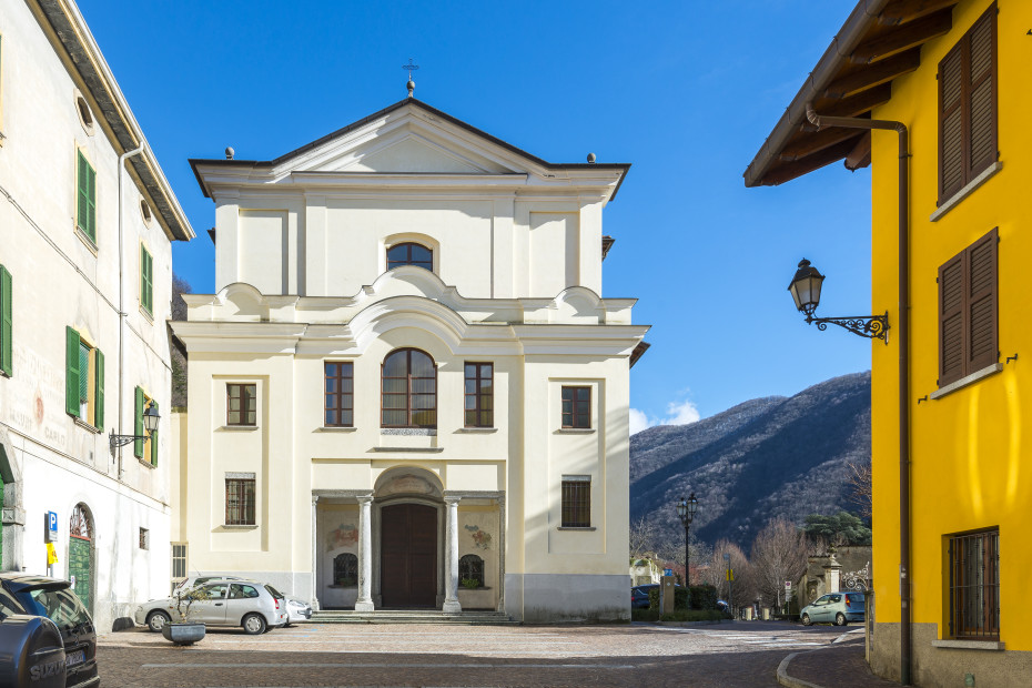 Chiesa del SS Crocefisso di Asso.