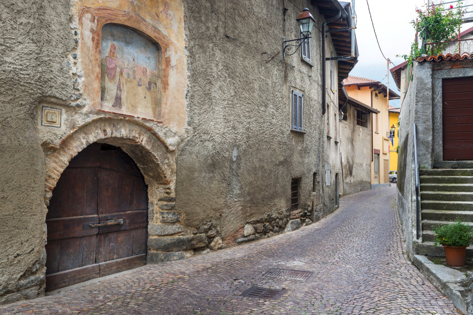 Affreschi e portici antichi