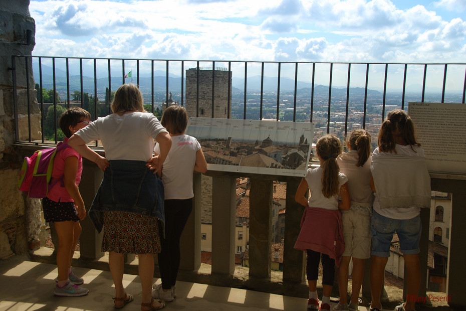 Attività per bambini sul Campanone organizzata dal Museo delle storie di Bergamo