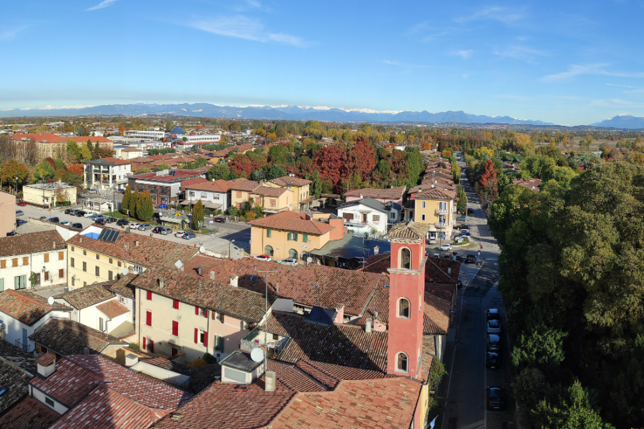 Lato Nord - Veduta la Belvedere