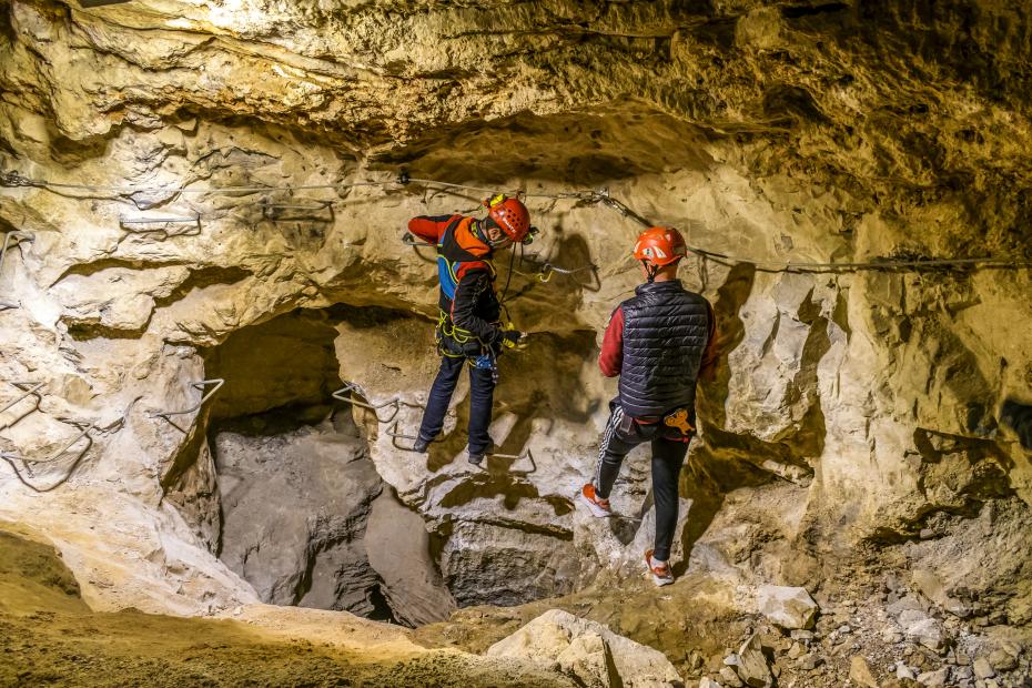 Il Parco speleologico in miniera