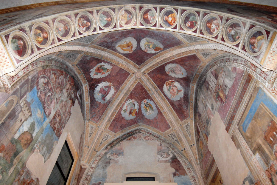 Affreschi del Moietta, abside Chiesa del Convento dell'Annunciata