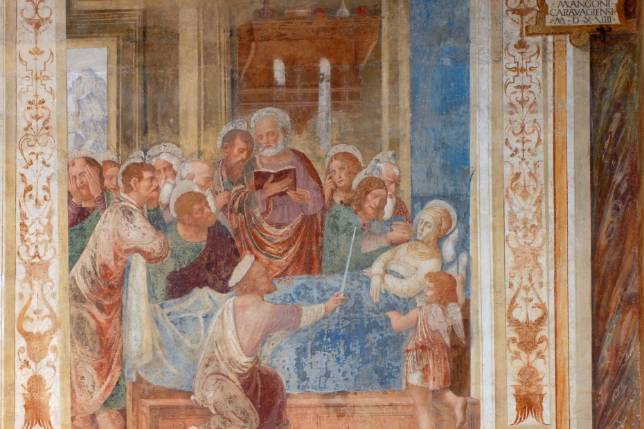 Affreschi del Moietta, abside Chiesa del Convento dell'Annunciata