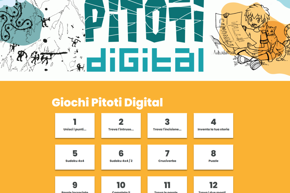 Pitoti digital: giochi e quiz online, per scoprire le incisioni rupestri divertendosi Pitoti digital: giochi e quiz online, per scoprire le incisioni rupestri divertendosi