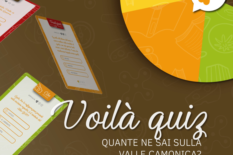 Voilà quiz. Quante ne sai sulla Valle Camonica? Voilà quiz. Quante ne sai sulla Valle Camonica?