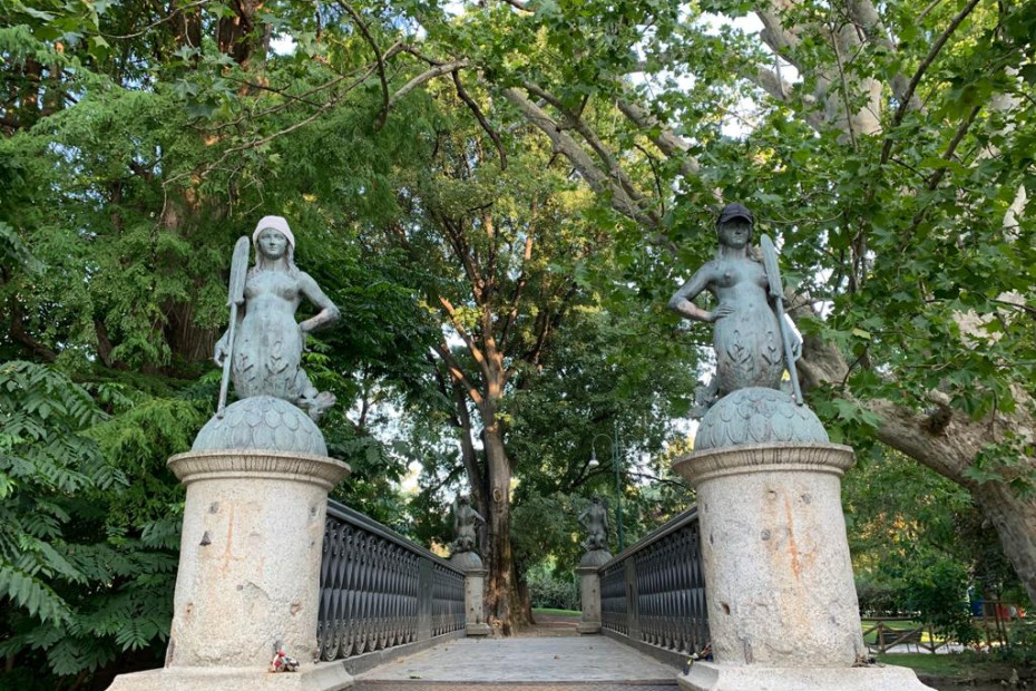 Ponte delle Sirenette Parco Sempione