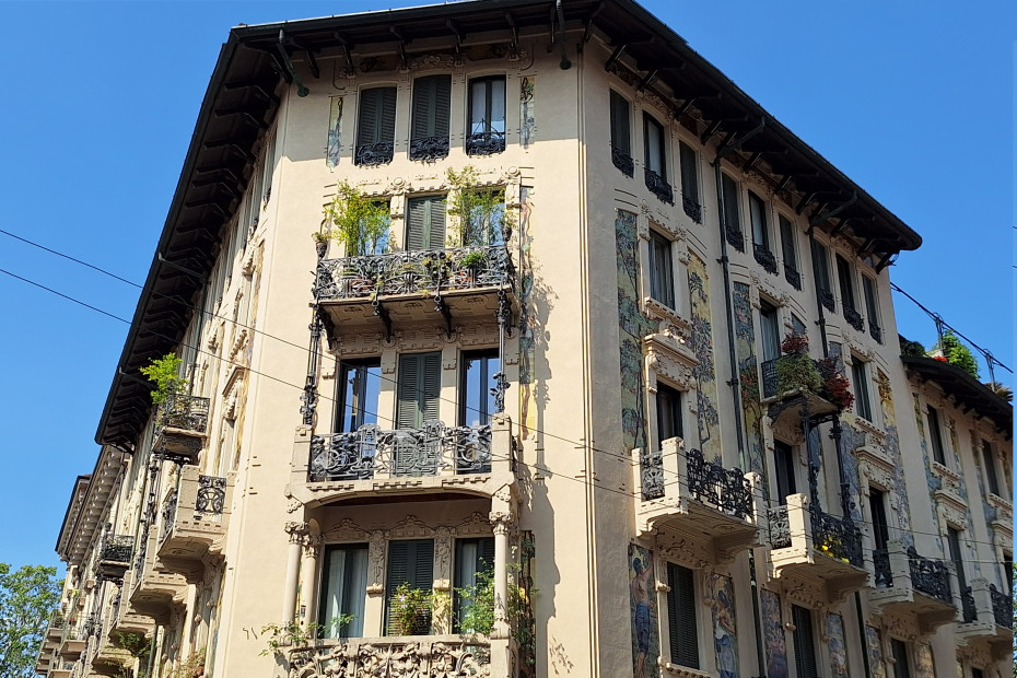 Casa Galimberti e liberty