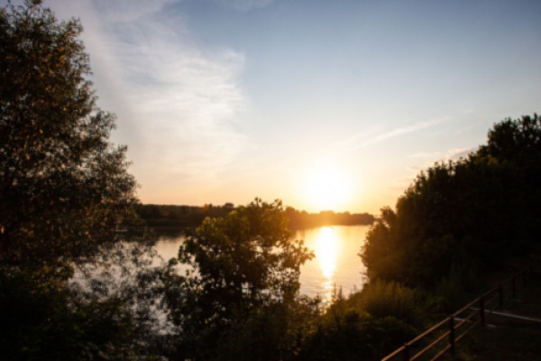 Parco Po Tramonto sul fiume @ProCremona