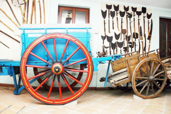 Carro agricolo de Museo della Civilta Contadina Cioca e Berloca