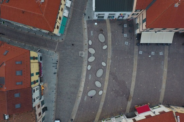 Ellissi, vista dall'alto