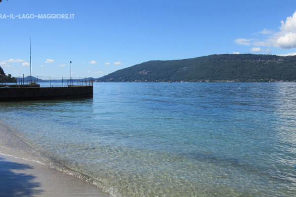 Spiaggia di Ceresolo, Laveno Mombello