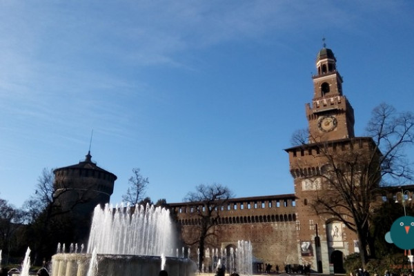 il castello sforzesco di milano