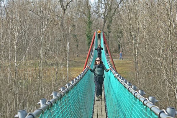 Il ponte tibetano