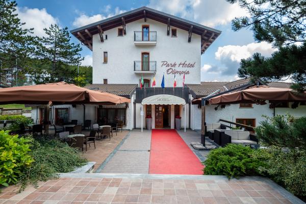 Entrata del Park Hotel Olimpia