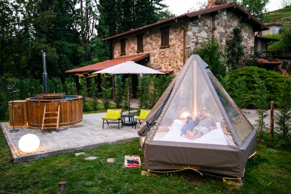Exphera Voyager - Tepee, tinozza e ampio chalet privati